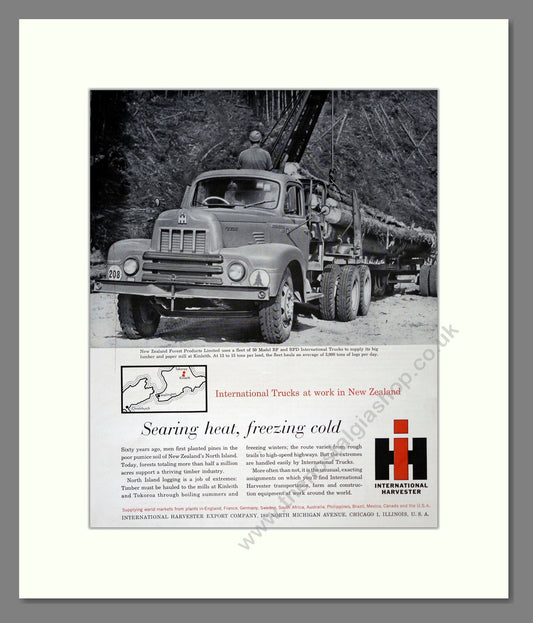 International Harvester Trucks. Vintage Advert (ref AD301848)