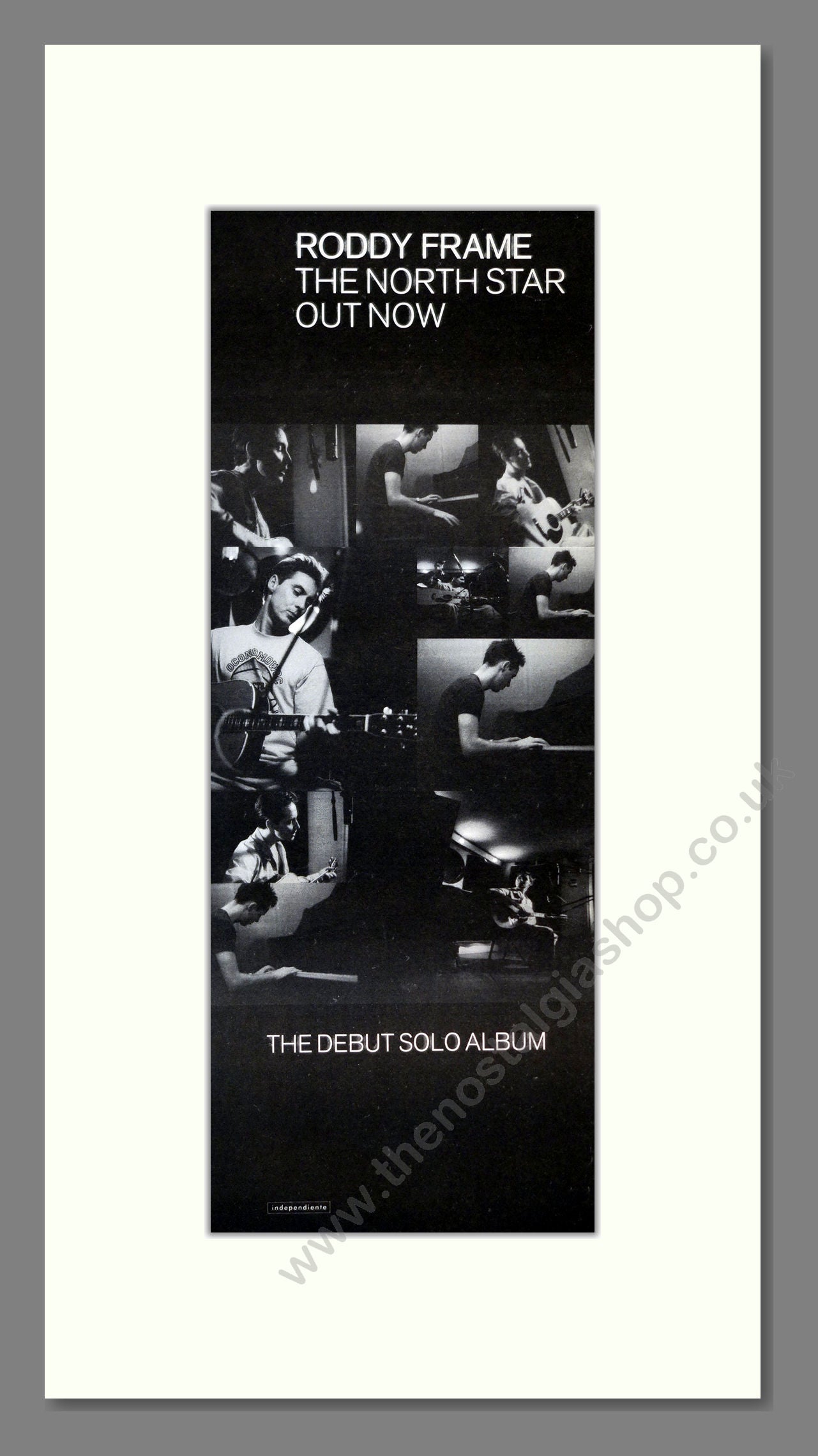 Roddy Frame - The North Star. Vintage Advert 1998 (ref AD201107)