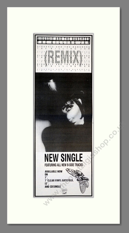 Siouxsie And The Banshees - The Killing Jar. Vintage Advert 1988 (ref AD201150)