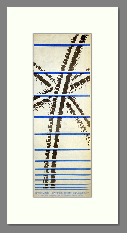 Simple Minds - Reel To Reel Cacophony. Vintage Advert 1979 (ref AD201191)