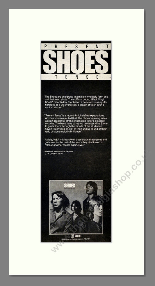 Shoes - Present Tense. Vintage Advert 1979 (ref AD201271)