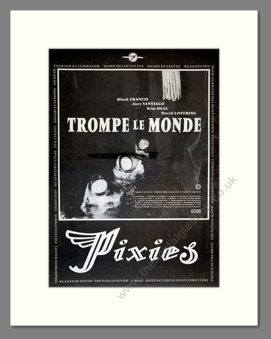 Pixies - Trompe Le Monde. Vintage Advert 1991 (ref AD17283)