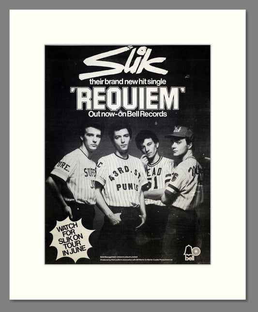 Slik - Requiem. Vintage Advert 1976 (ref AD17565)