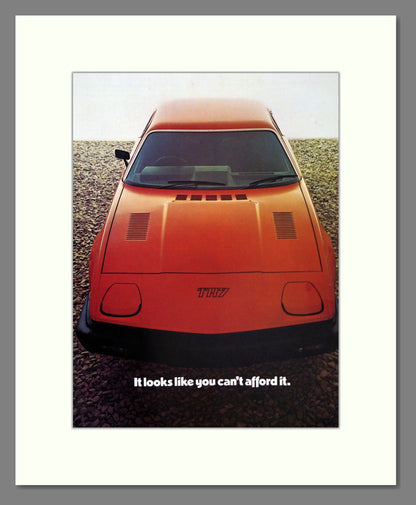 Triumph - TR7. Vintage Advert 1976 (ref AD61233)