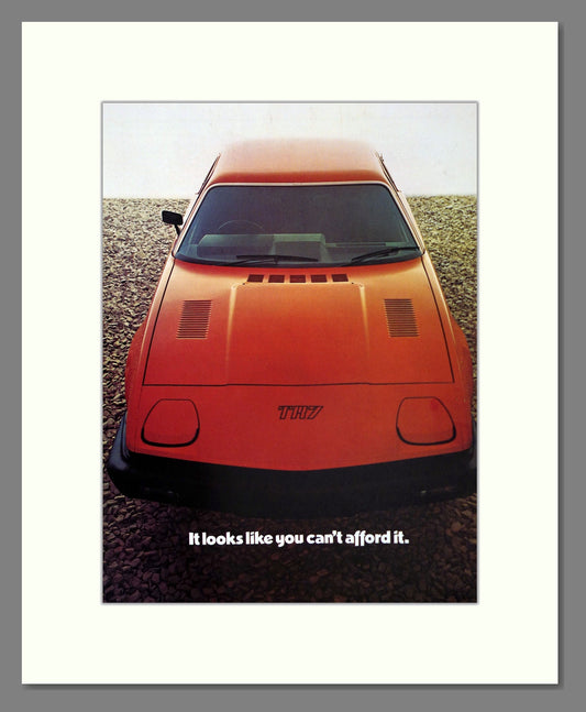 Triumph - TR7. Vintage Advert 1976 (ref AD61233)