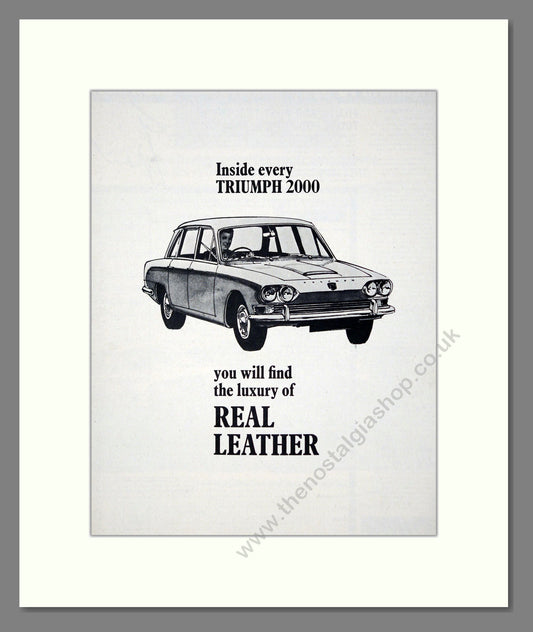 Triumph - 2000. Vintage Advert 1968 (ref AD61305)