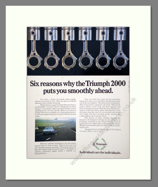 Triumph - 2000. Vintage Advert 1973 (ref AD61323)