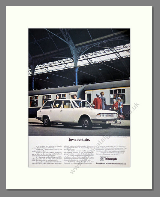 Triumph - 2000 Estate. Vintage Advert 1971 (ref AD61341)