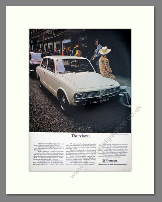 Triumph - Toledo. Vintage Advert 1971 (ref AD61372)