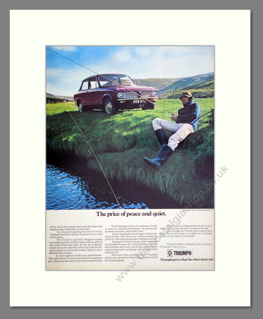 Triumph - Toledo. Vintage Advert 1971 (ref AD61376)