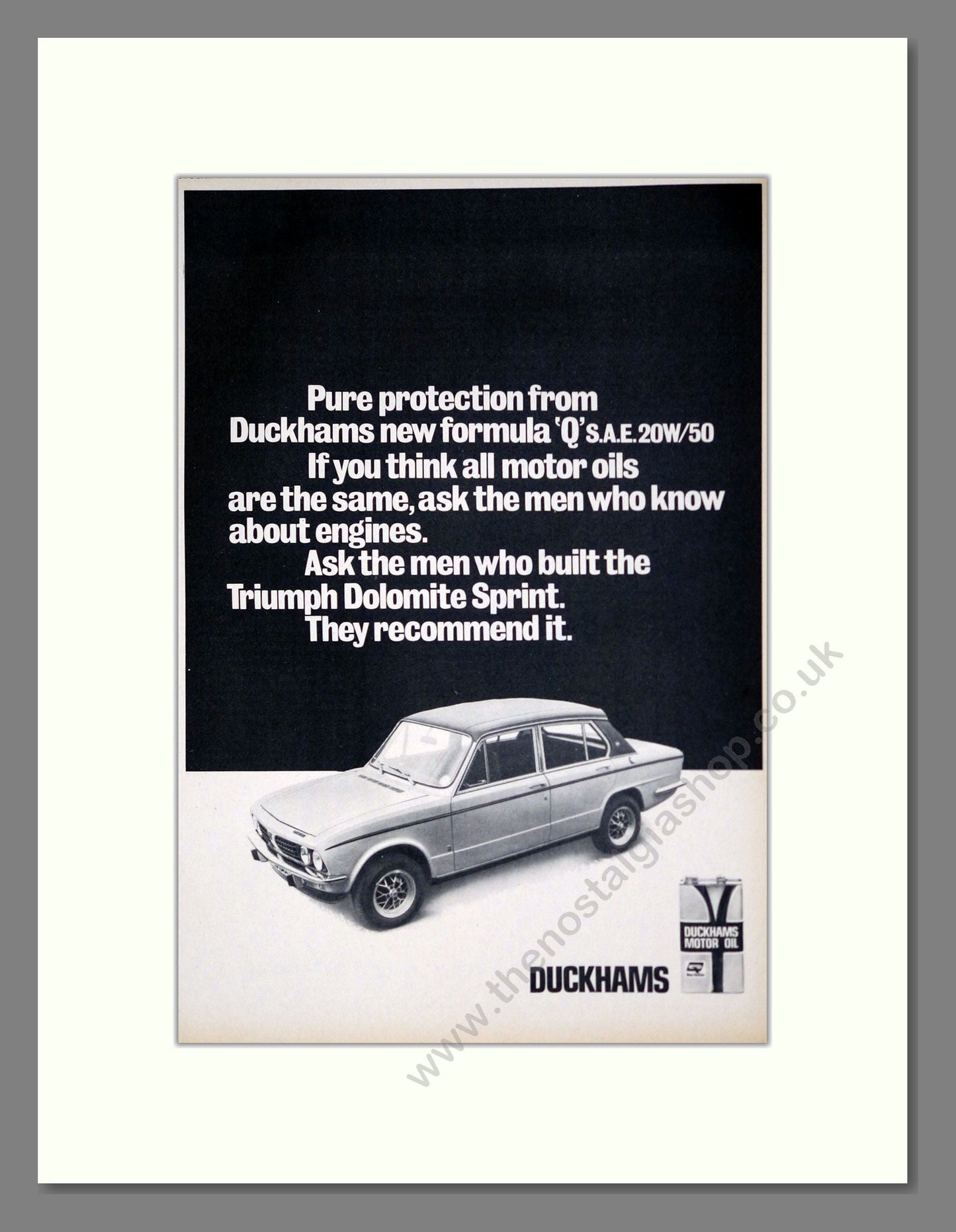 Triumph - Dolomite Sprint. Vintage Advert 1973 (ref AD61457)
