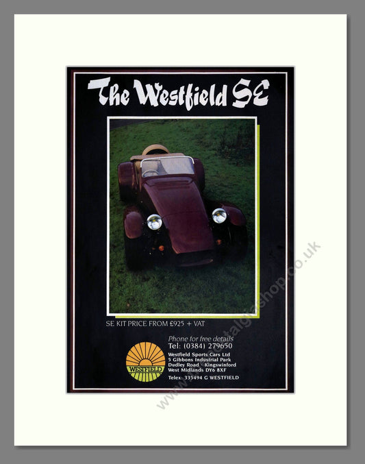 Westfield - SE. Vintage Advert 1988 (ref AD61527)