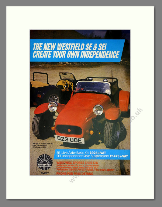 Westfield - SE. Vintage Advert 1988 (ref AD61528)