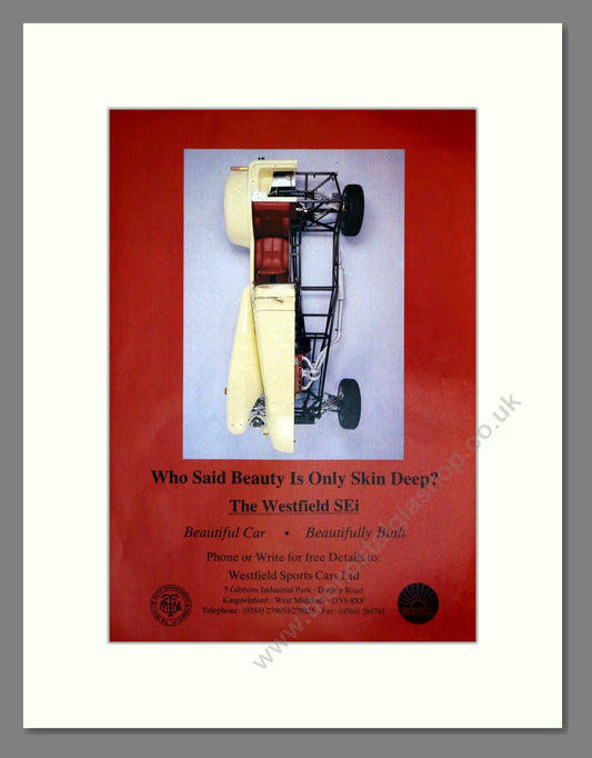 Westfield - SE. Vintage Advert 1989 (ref AD61529)