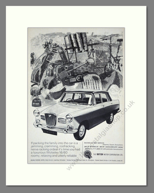 Wolseley - 16/60. Vintage Advert 1966 (ref AD61638)