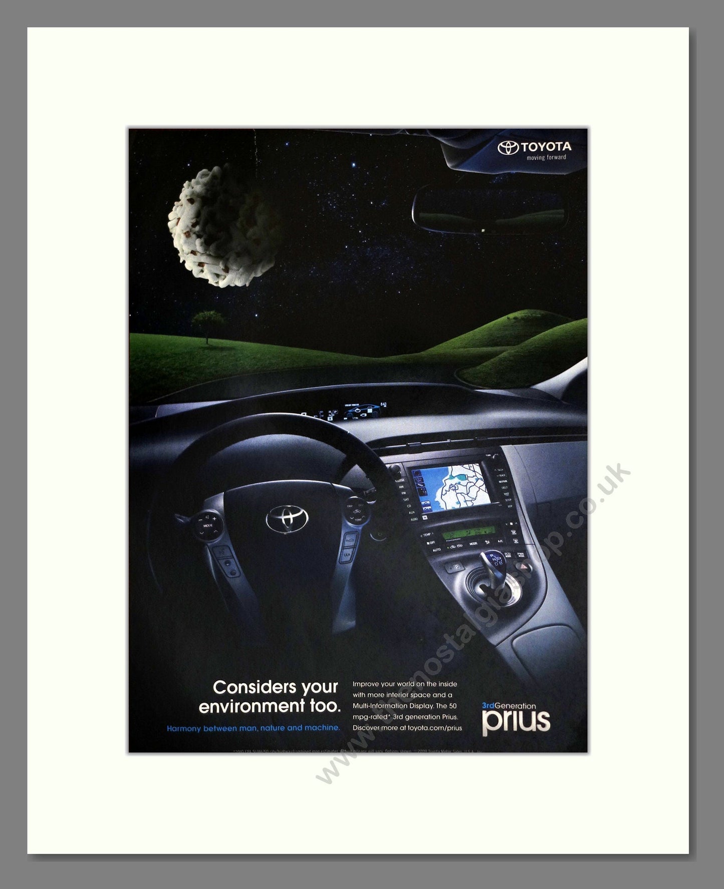 Toyota - Prius. Vintage Advert 2009 (ref AD61703)