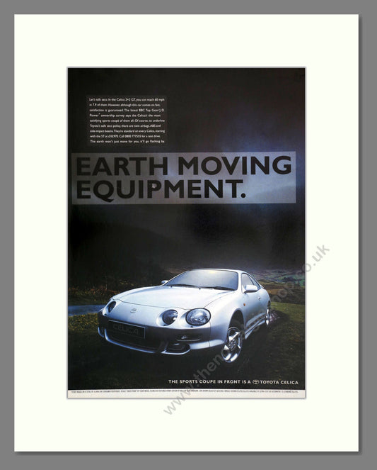 Toyota - Celica. Vintage Advert 1997 (ref AD61772)
