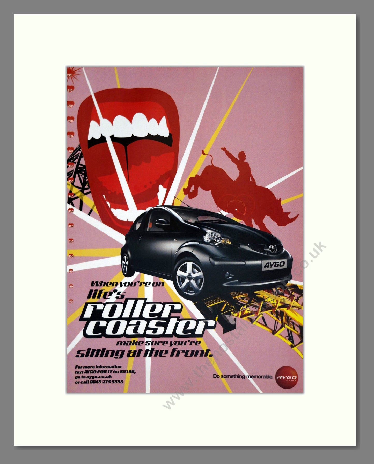 Toyota - Aygo. Vintage Advert 2005 (ref AD61777)