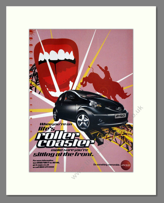 Toyota - Aygo. Vintage Advert 2005 (ref AD61777)