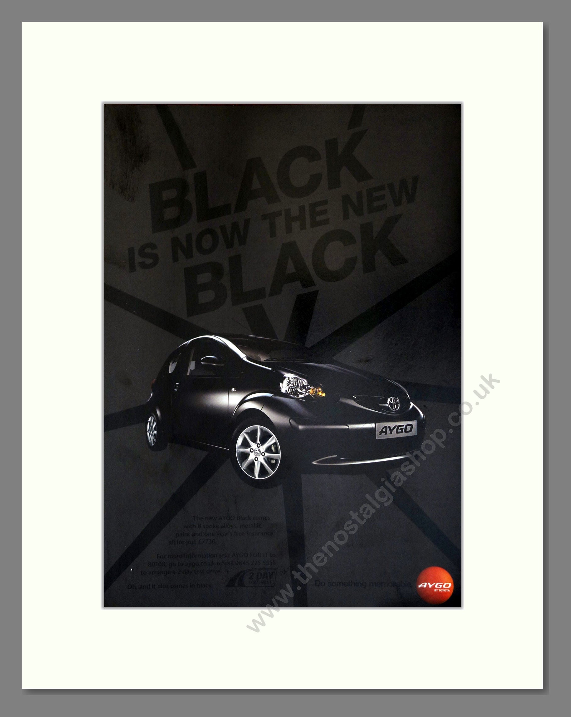 Toyota - Aygo. Vintage Advert 2006 (ref AD61780)