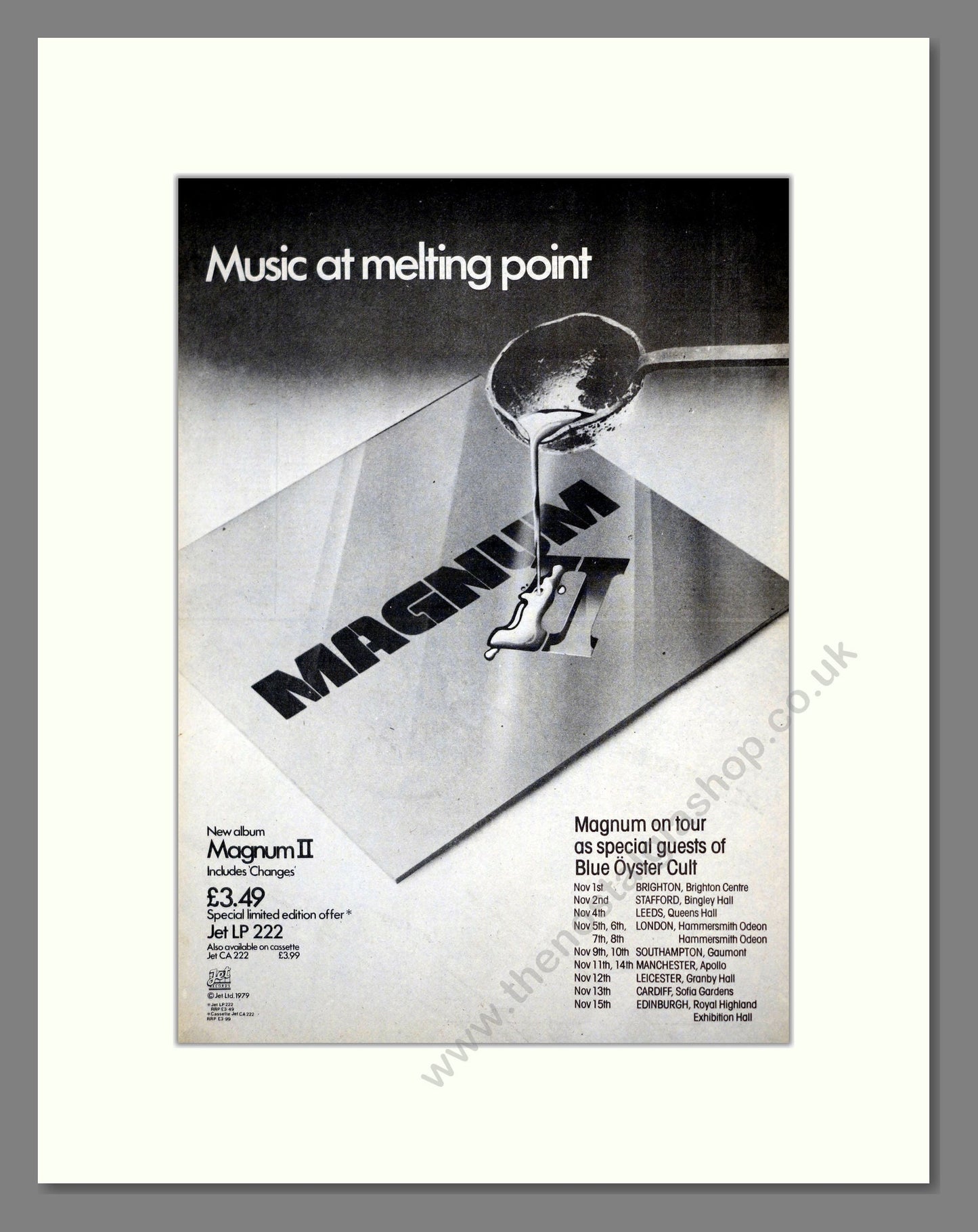 Magnum - Magnum II. Vintage Advert 1979 (ref AD17673)