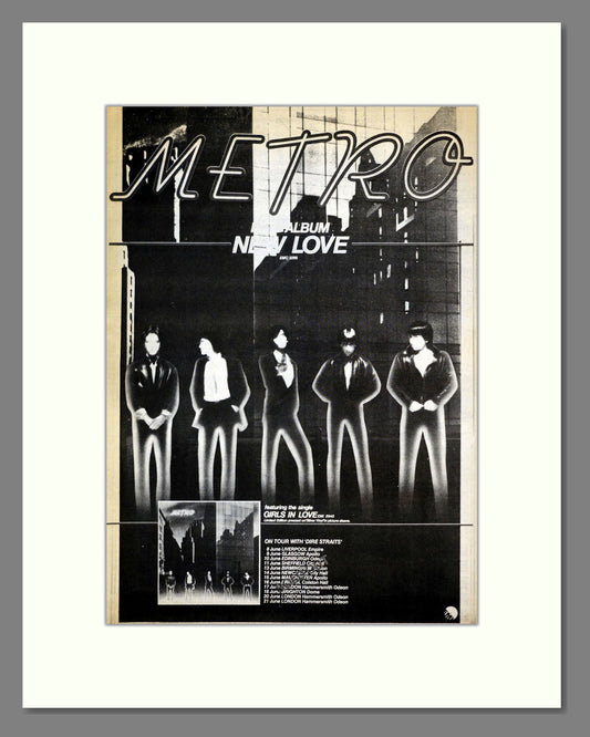Metro - New Love. Vintage Advert 1979 (ref AD17684)