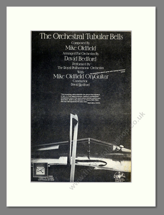 Mike Oldfield - Tubular Bells. Vintage Advert 1975 (ref AD17705)