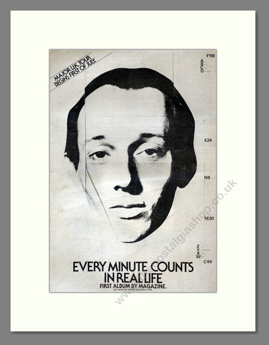 Magazine - Every Minute Counts In Real Life. Vintage Advert 1978 (ref AD17755)