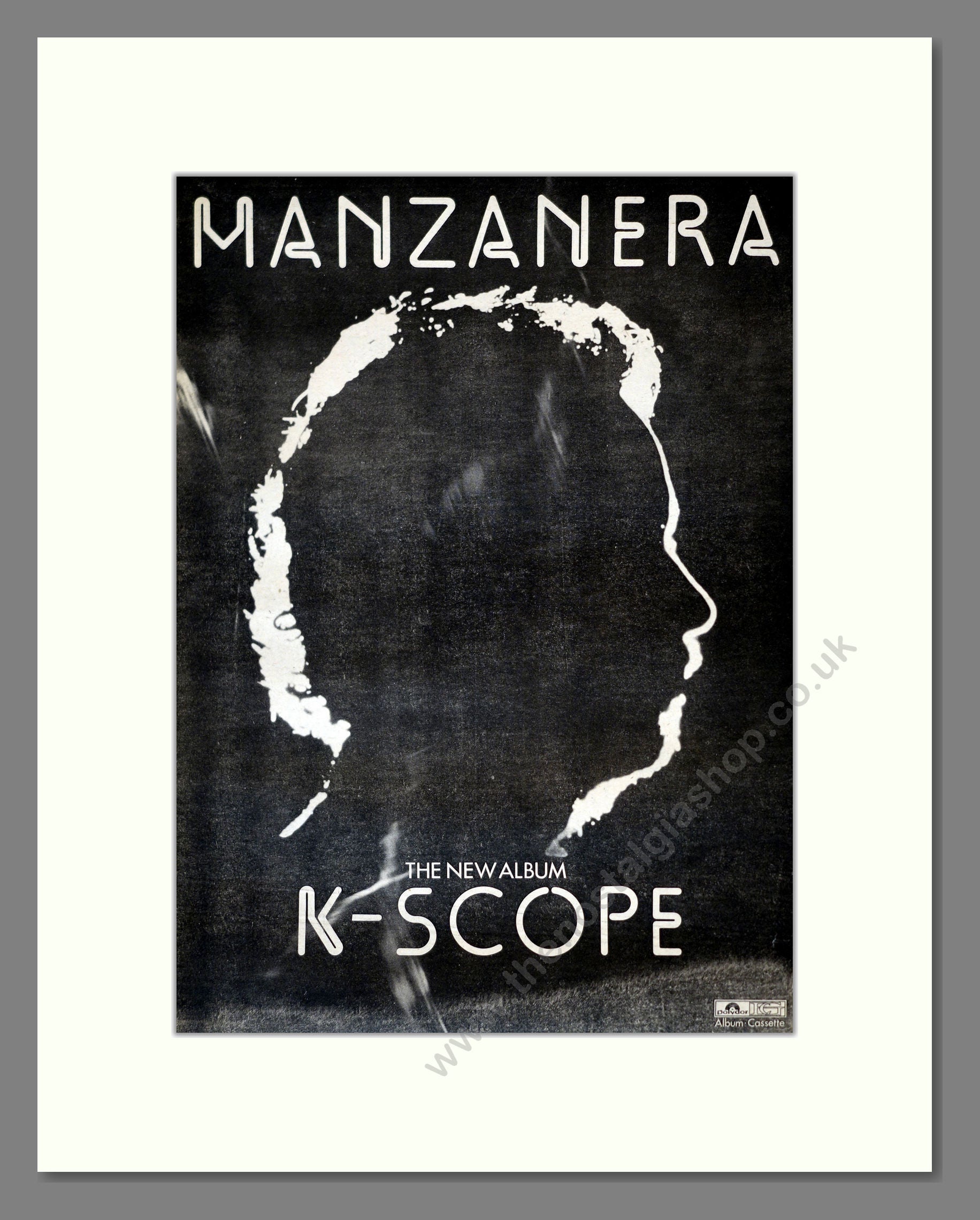 Manzanera - K-Scope. Vintage Advert 1978 (ref AD17756)