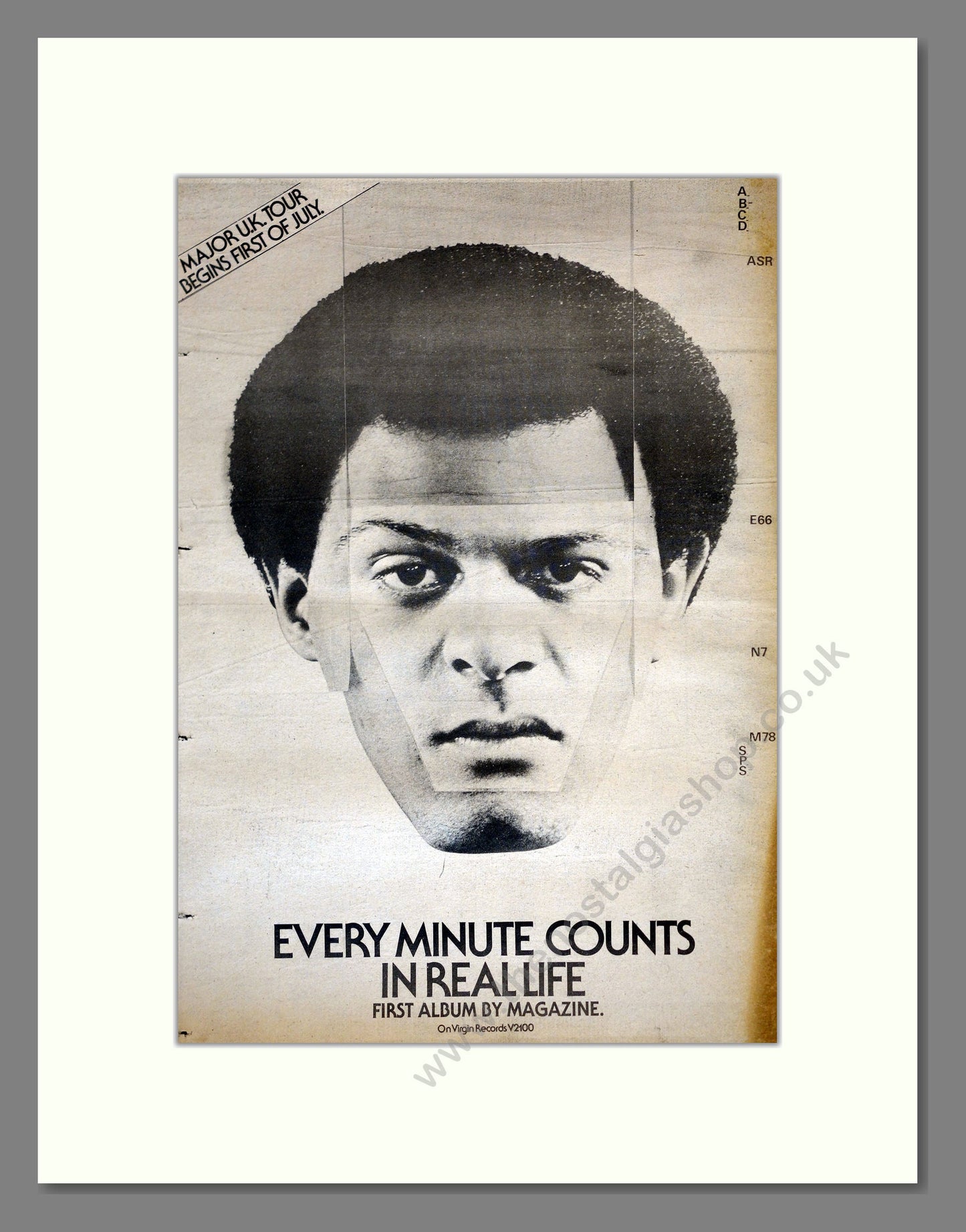 Magazine - Every Minute Counts In Real Life. Vintage Advert 1978 (ref AD17764)
