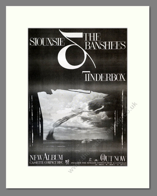 Siouxsie And The Banshees - Tinderbox. Vintage Advert 1986 (ref AD17854)