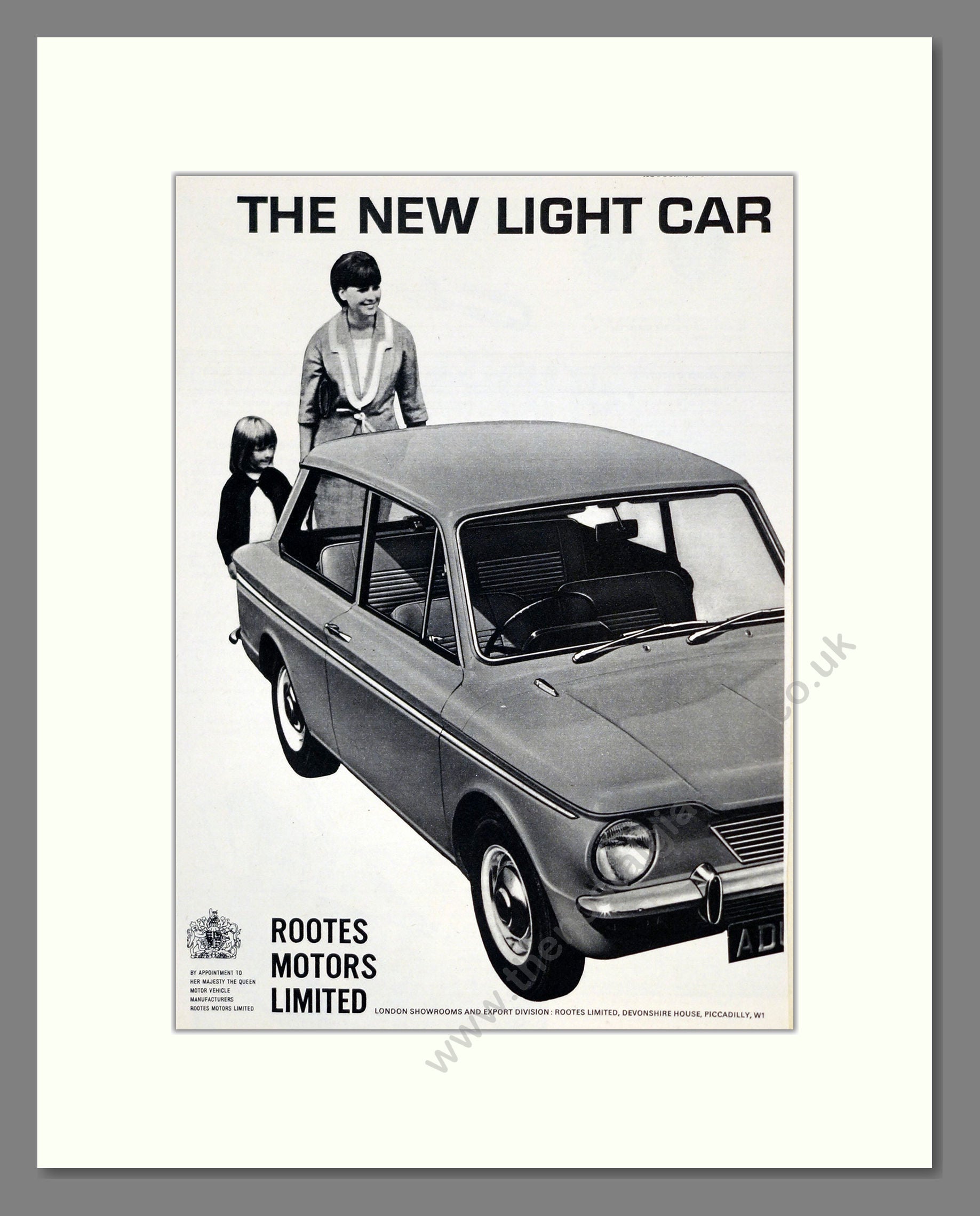 Singer - Chamois. Vintage Advert 1964 (ref AD61982)