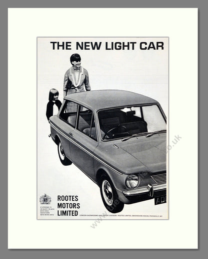 Singer - Chamois. Vintage Advert 1964 (ref AD61982)