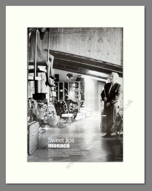 Monaco - Sweet Lips. Vintage Advert 1997 (ref AD17898)