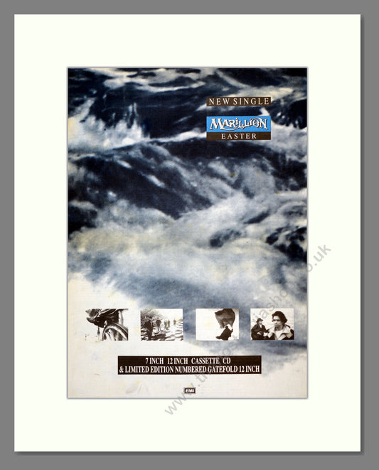Marillion - Easter. Vintage Advert 1990 (ref AD17904)