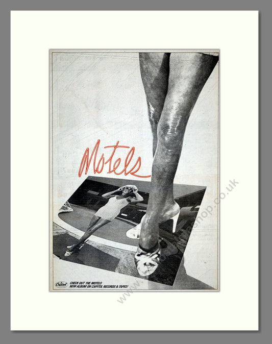 Motels - Self Titled. Vintage Advert 1979 (ref AD17945)