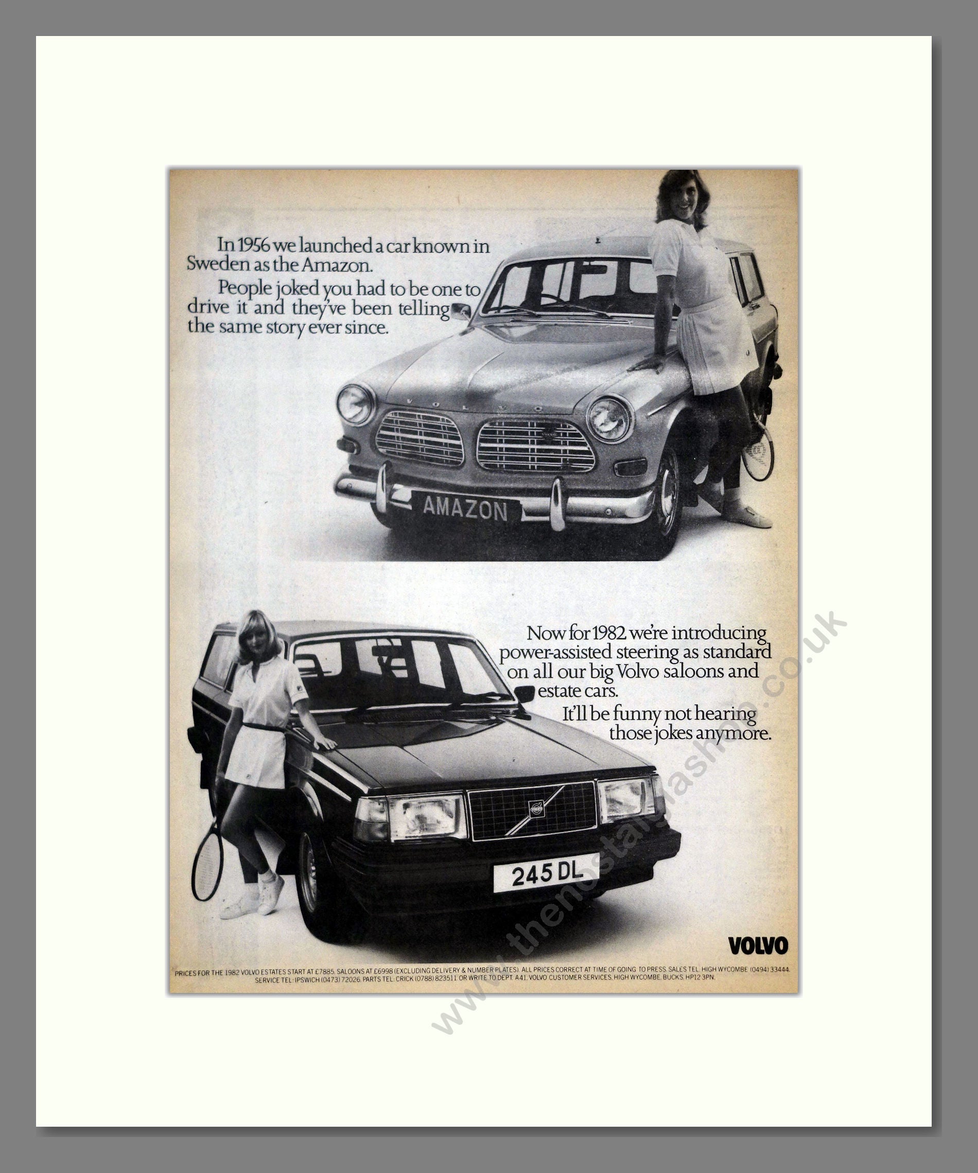 Volvo - 245. Vintage Advert 1981 (ref AD62068)