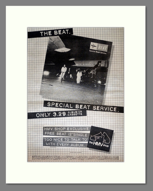 The Beat - Special Beat Service. Vintage Advert 1982 (ref AD18056)