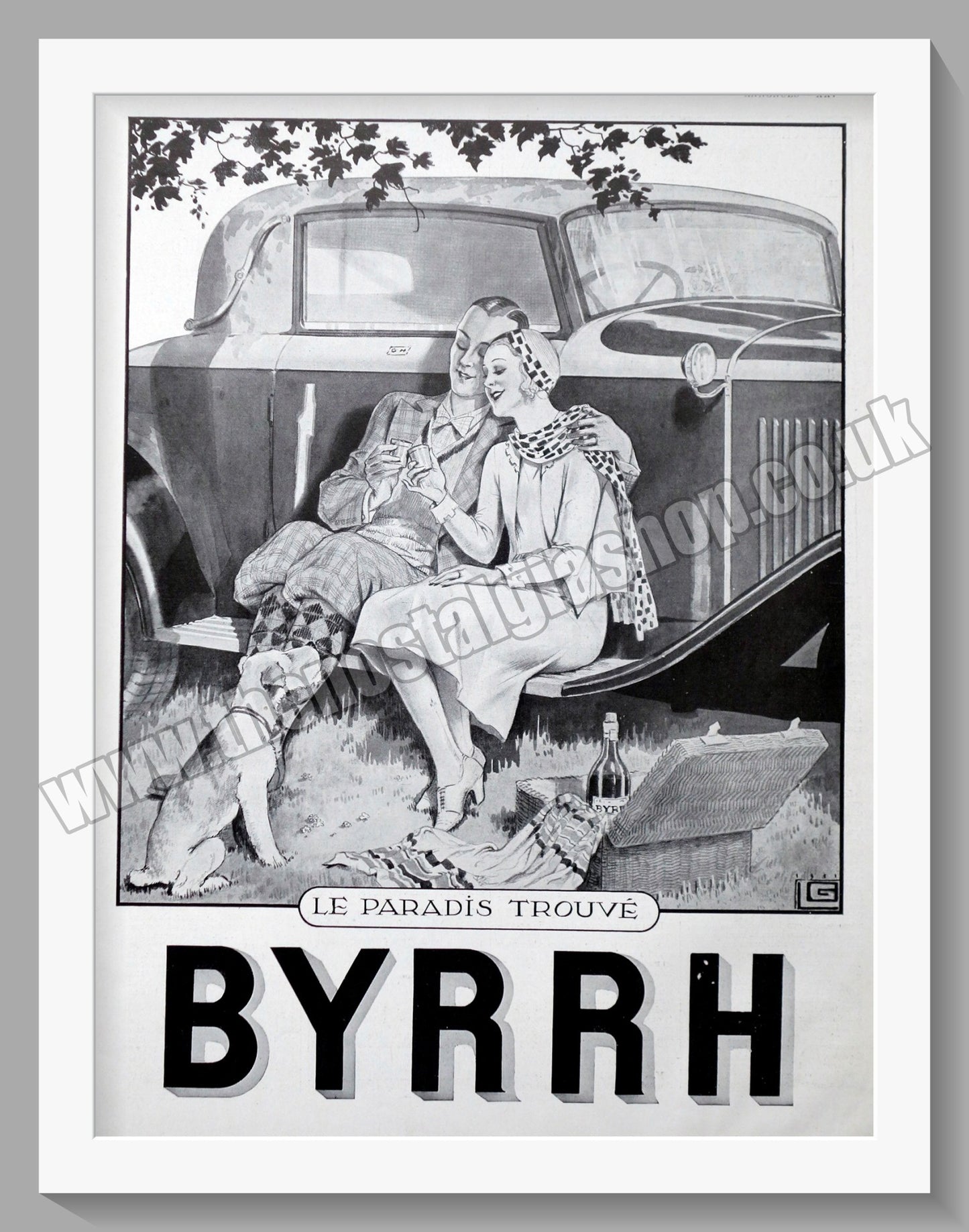 Byrrh. Aromatised Wine Aperitif.. Original French Advert 1931 (ref AD300158)