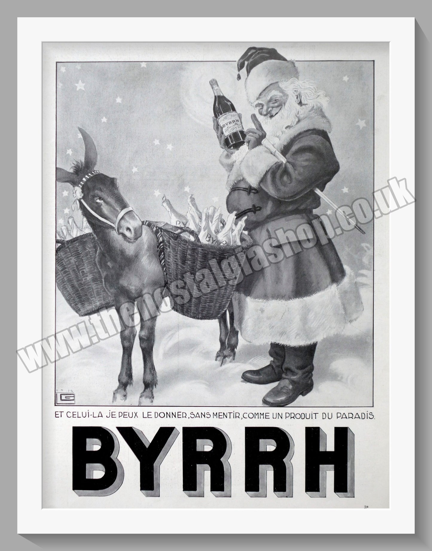 Byrrh. Aromatised Wine Aperitif.. Original French Advert 1936 (ref AD300162)