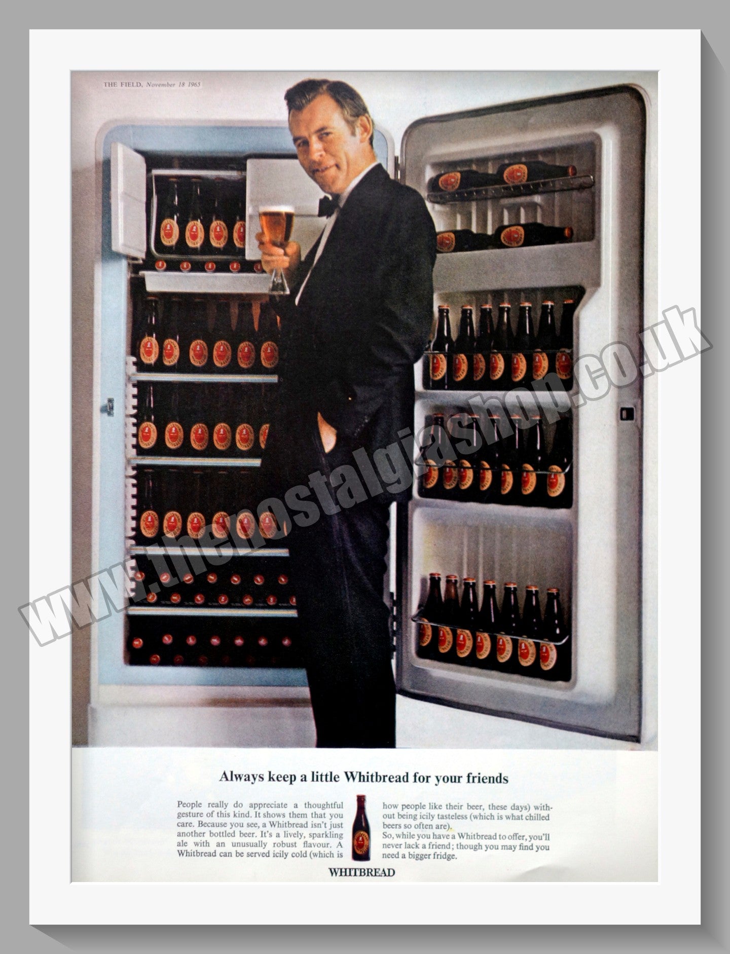 Whitbread Pale Ale. Original Advert 1965 (ref AD300171)