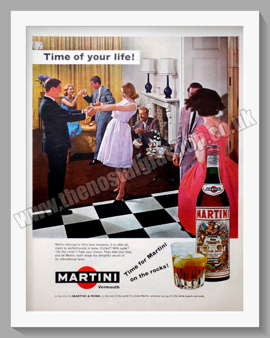 Martini Vermouth. Original Advert 1963 (ref AD300257)