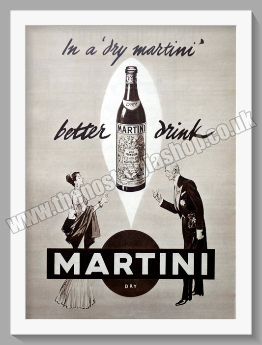 Martini Vermouth. Original Advert 1954 (ref AD300268)