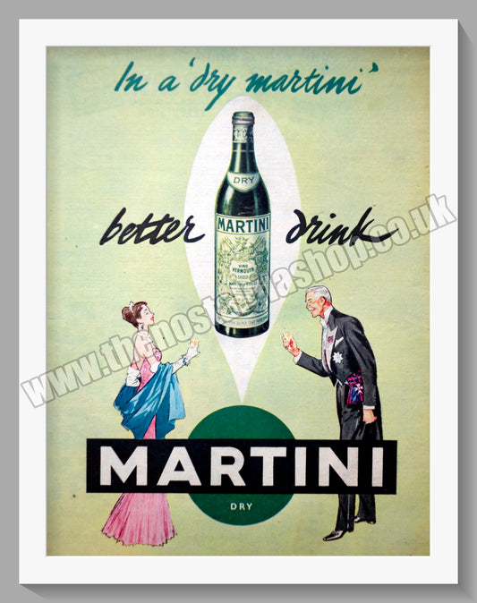 Martini Vermouth. Original Advert 1953 (ref AD300272)