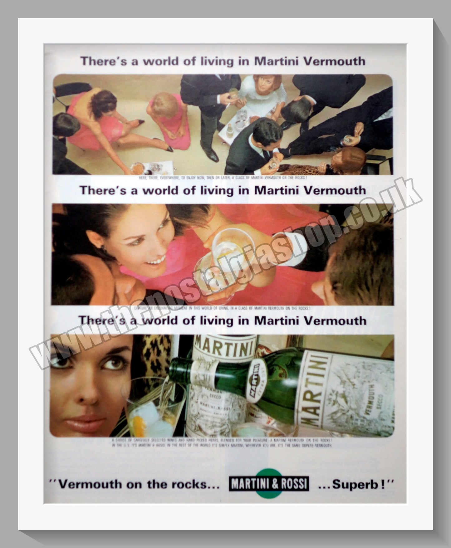 Martini Vermouth. Original Advert 1966 (ref AD300275)