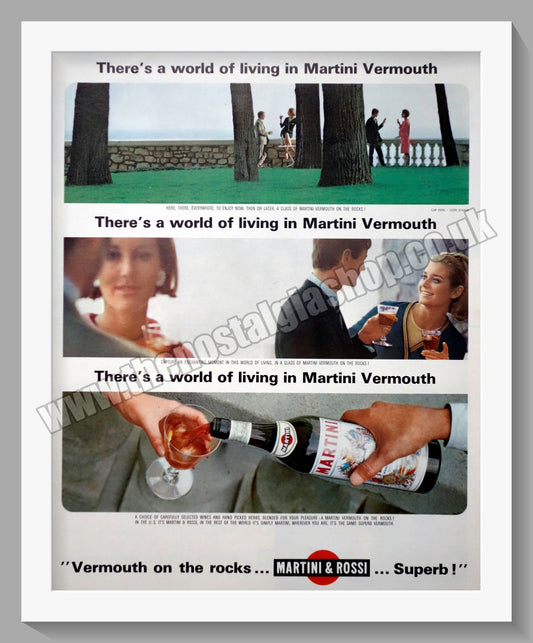 Martini Vermouth. Original Advert 1965 (ref AD300277)