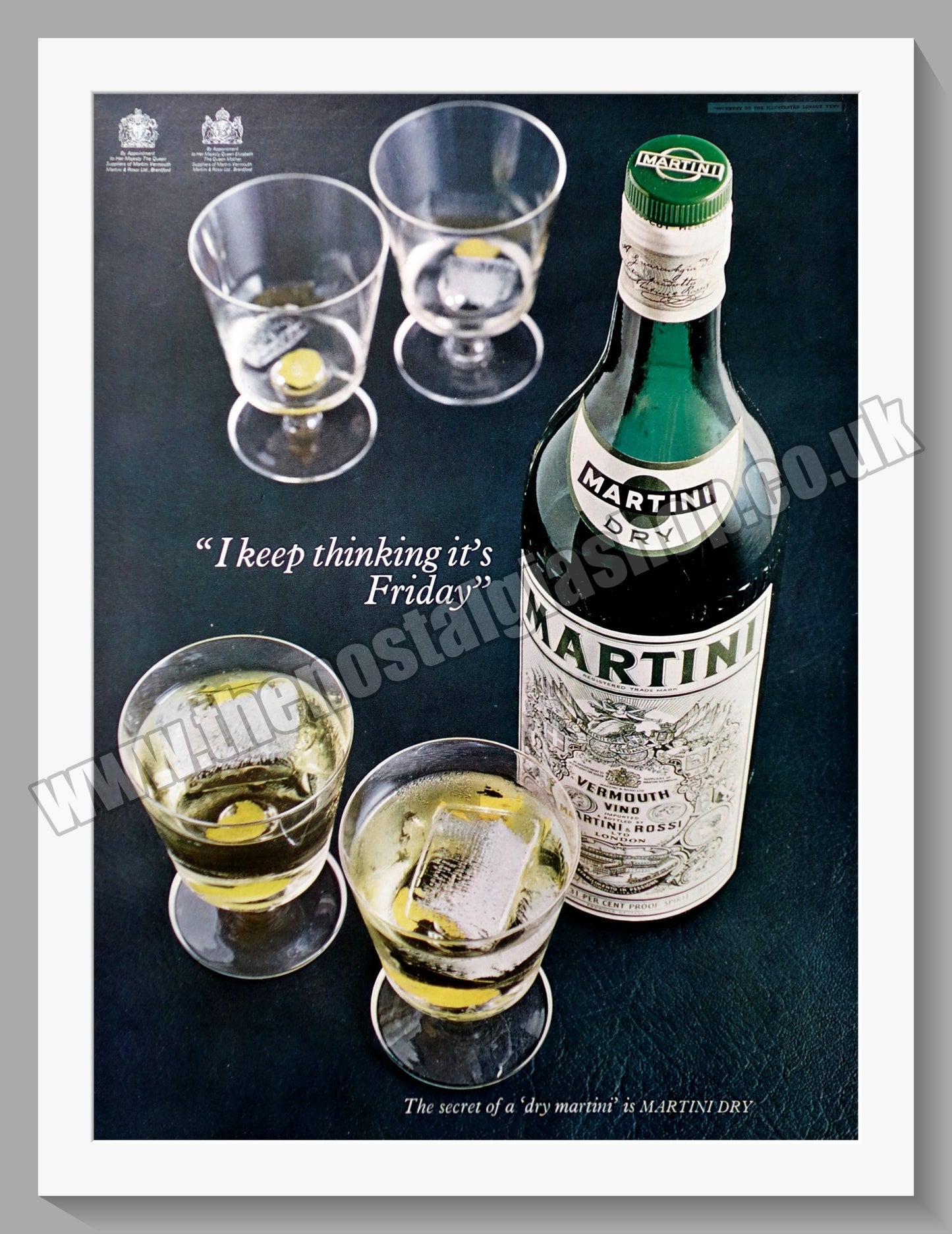 Martini Vermouth. Original Advert 1967 (ref AD300282)