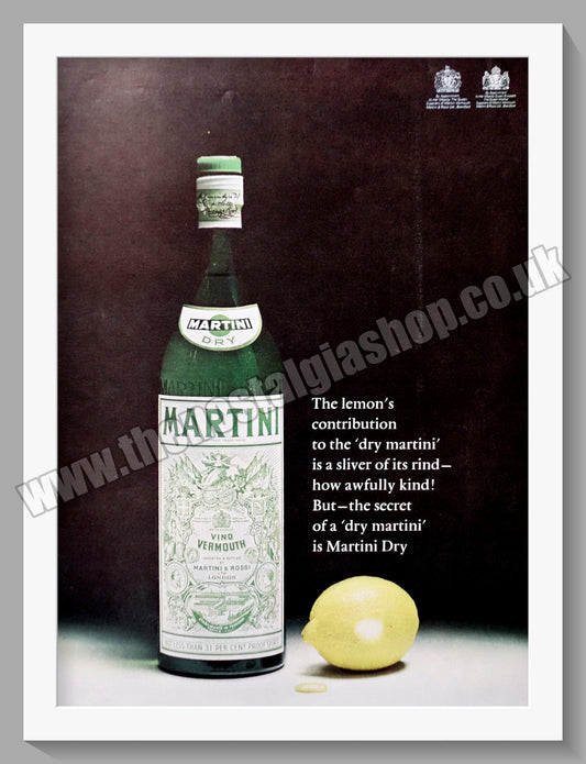 Martini Vermouth. Original Advert 1966 (ref AD300284)