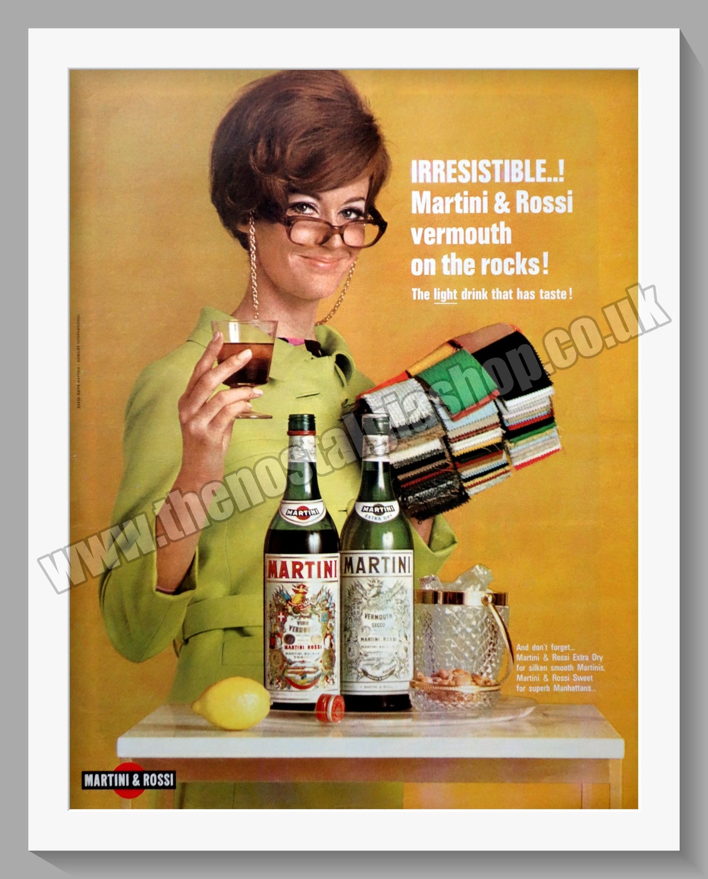 Martini Vermouth. Original Advert 1967 (ref AD300292)
