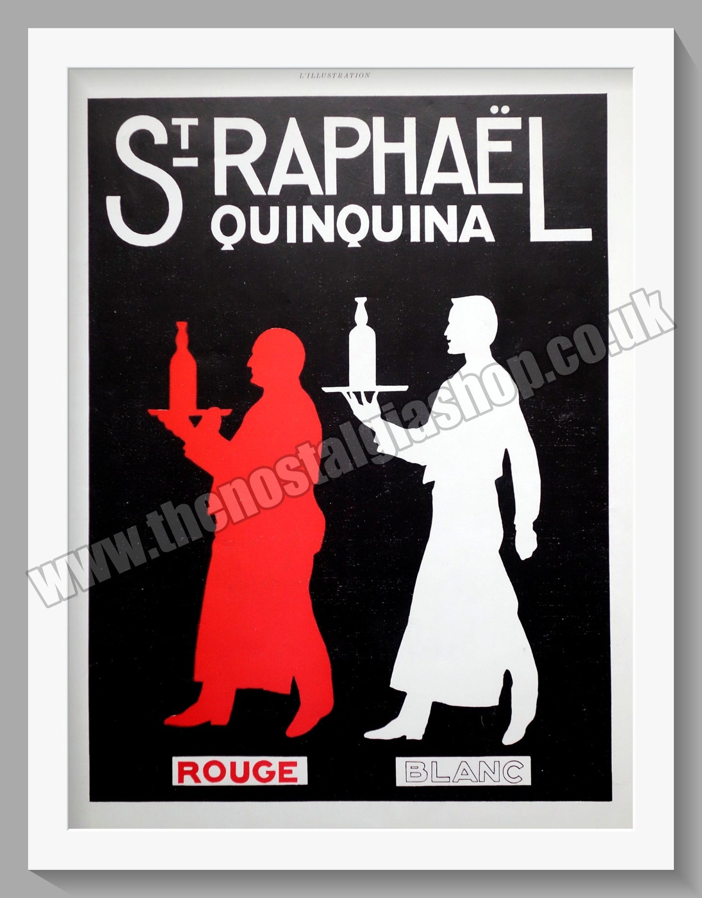 St. Raphael Quinquina. Original French Advert 1933 (ref AD300372)